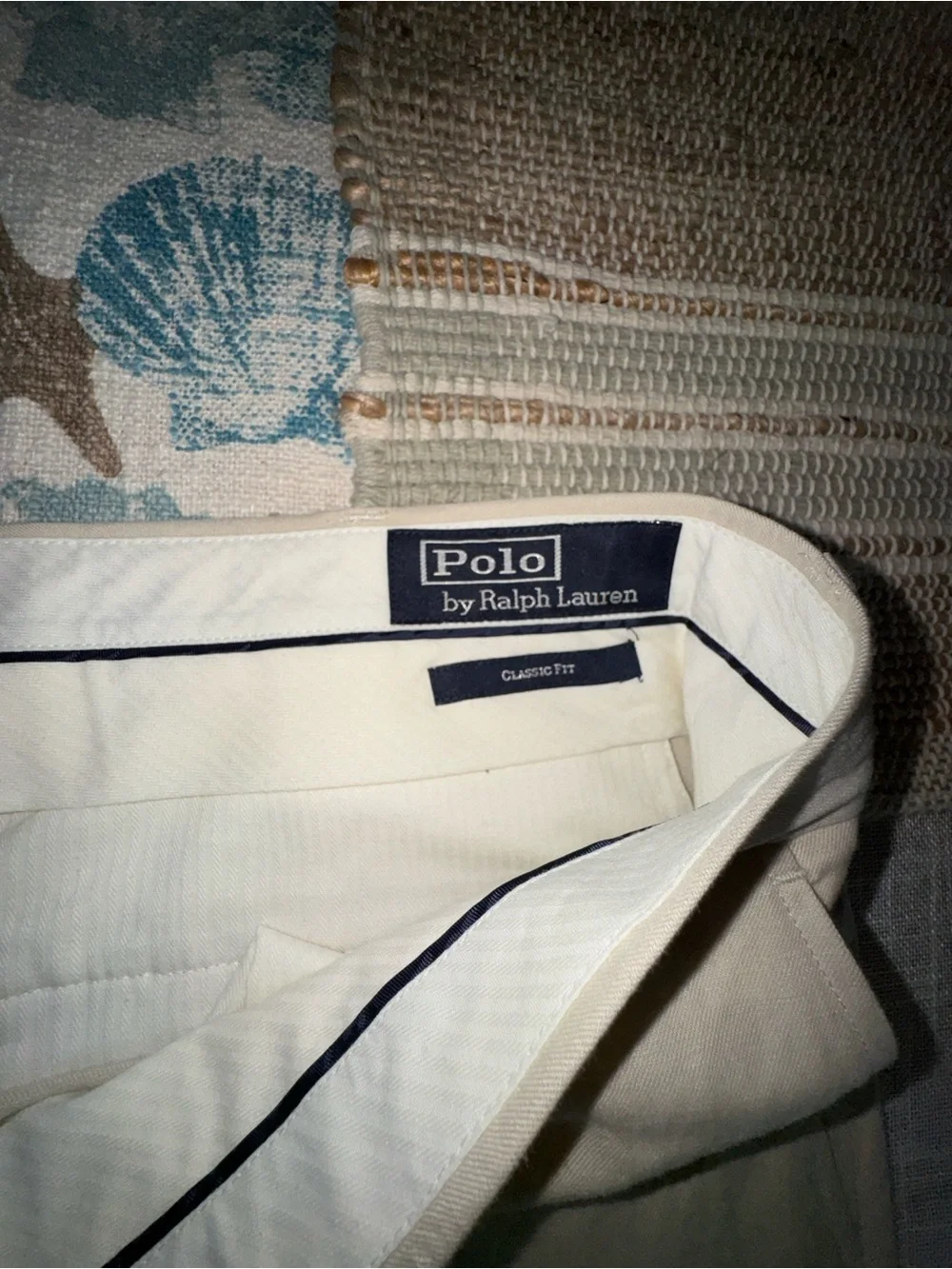 Polo Ralph Lauren Men's Linen Pants, Stone, 46x25.5